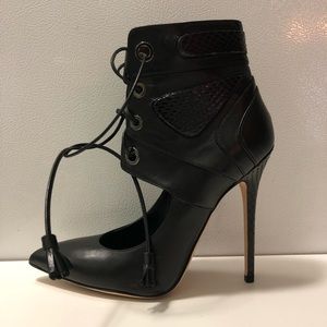 Brian Atwood Black Bootie